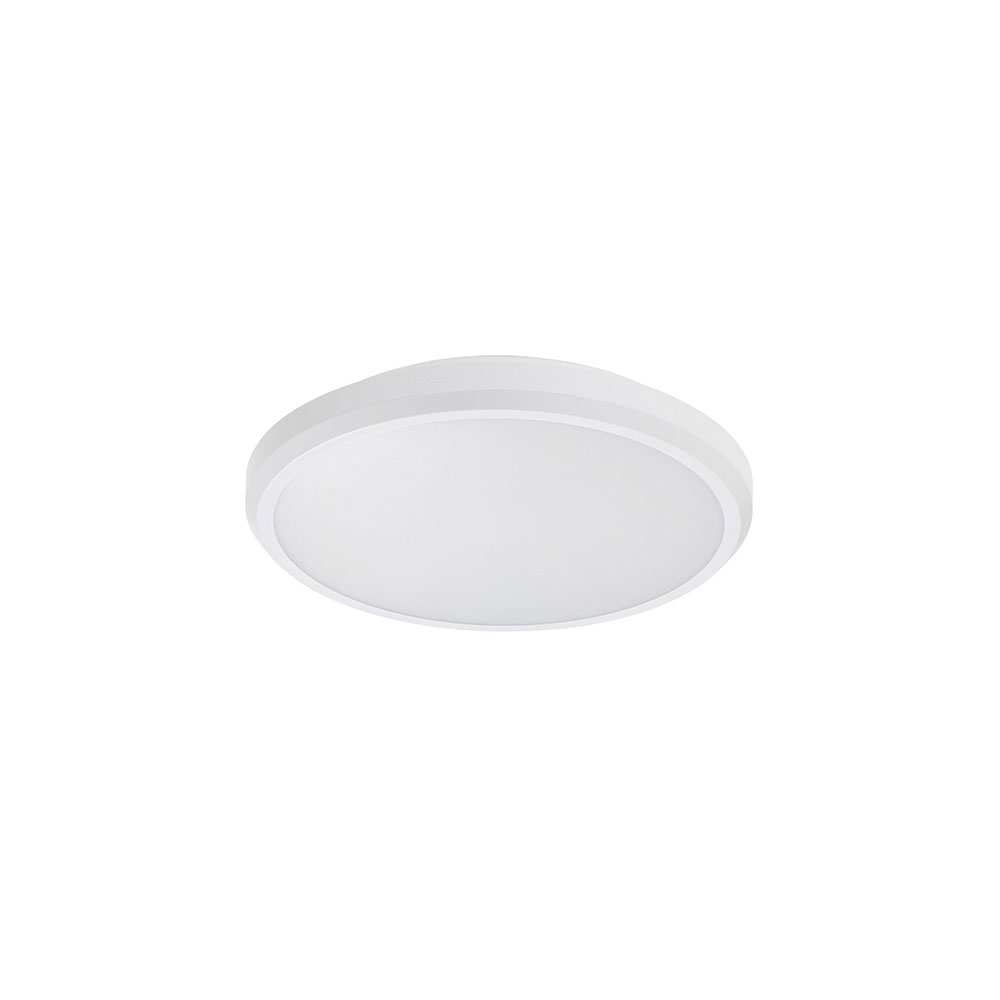 Martec Eclipse II LED Oyster Light 18w Tricolour White Dimmable TLEO34518WD