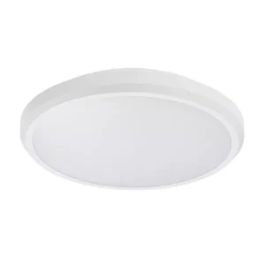 Martec Eclipse II LED Oyster Light 28w Tricolour White Dimmable TLEO34528WD