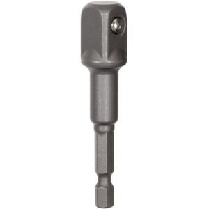 DEWALT MAX IMPACT 1/4" to Square 1/2" Adaptor DEWDWA12ADPTMI