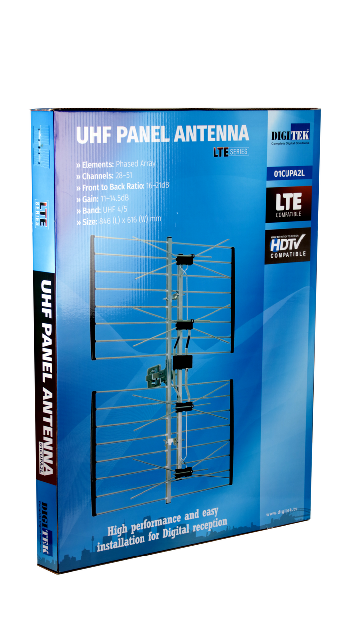 Digitek LTE Series Outer Fringe Area Phased Array UHF Antenna - Gift Box 01CUPA2L