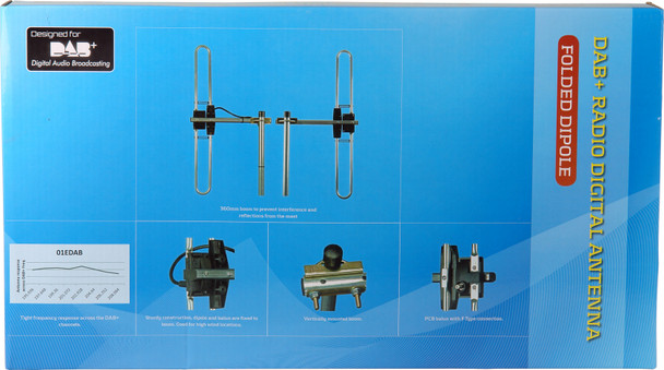 Digitek DAB+ Radio Antenna 01EDAB