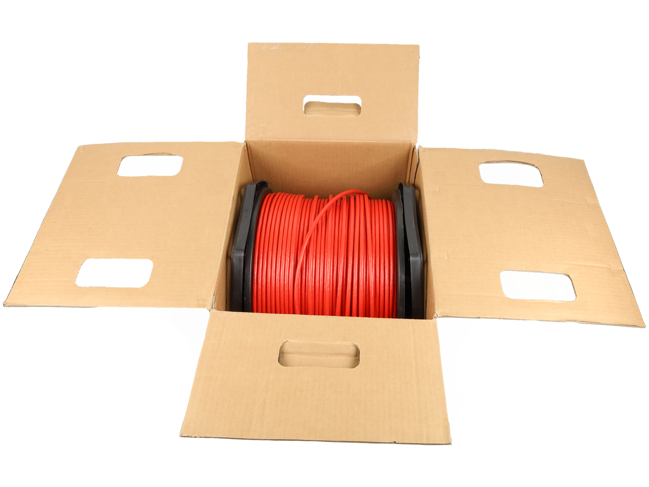 Hills Antenna 4 Pair CAT6 UTP LAN Cable 305M Box - Red 03JCAT6-RD