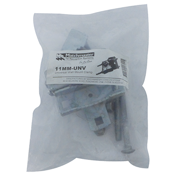 MATCHMASTER CLAMP UNIVERSAL WALL MOUNT : 11MM-UNV