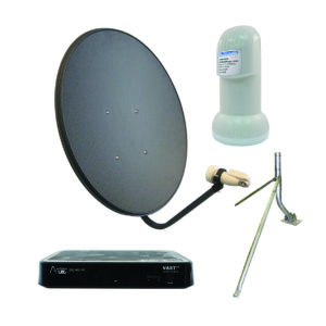 MATCHMASTER VAST SATELLITE KIT INC. DISH, LNB, MOUNT & VAST STB : 13MM-65LNBVASTM-KIT