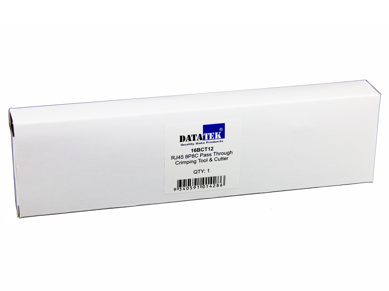 Datatek RJ45 8P8C Pass Through Crimping, Stripping & Cutter Tool 16BCT12