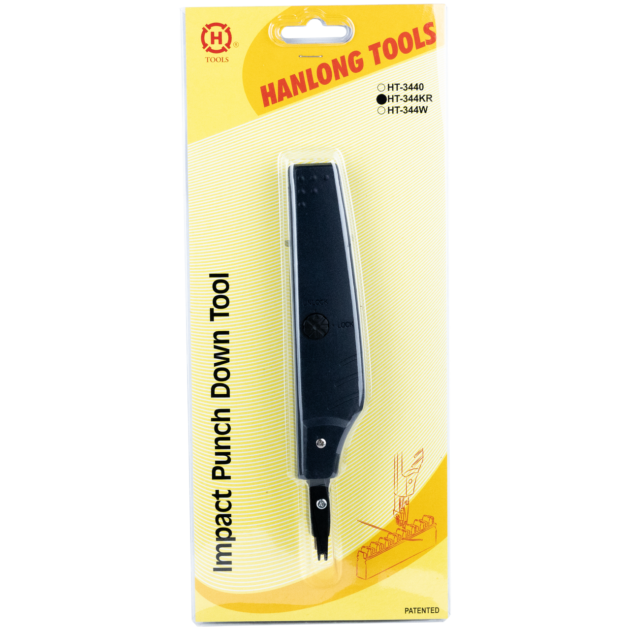Hanlong Tools HT-344KR Krone Type Punch Down Tool 16DPD1
