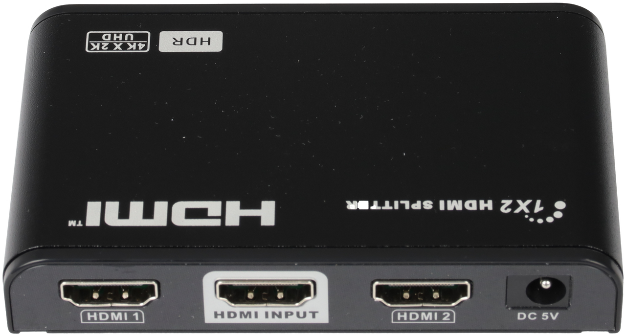 ProquipDigital 1 in 2 Out HDMI Splitter - 4K @ 60Hz HDR 17H12SPHDR