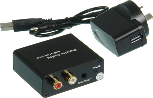 ProquipDigital 192KHz Digital to Analogue Audio Converter 17HDAC