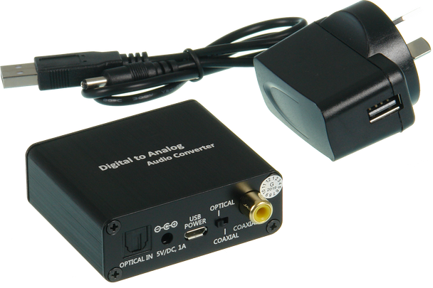 ProquipDigital 192KHz Digital to Analogue Audio Converter 17HDAC
