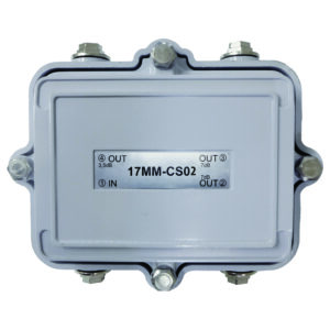 MATCHMASTER SPLITTER CATV 1Ghz 2 WAY : 17MM-CS02