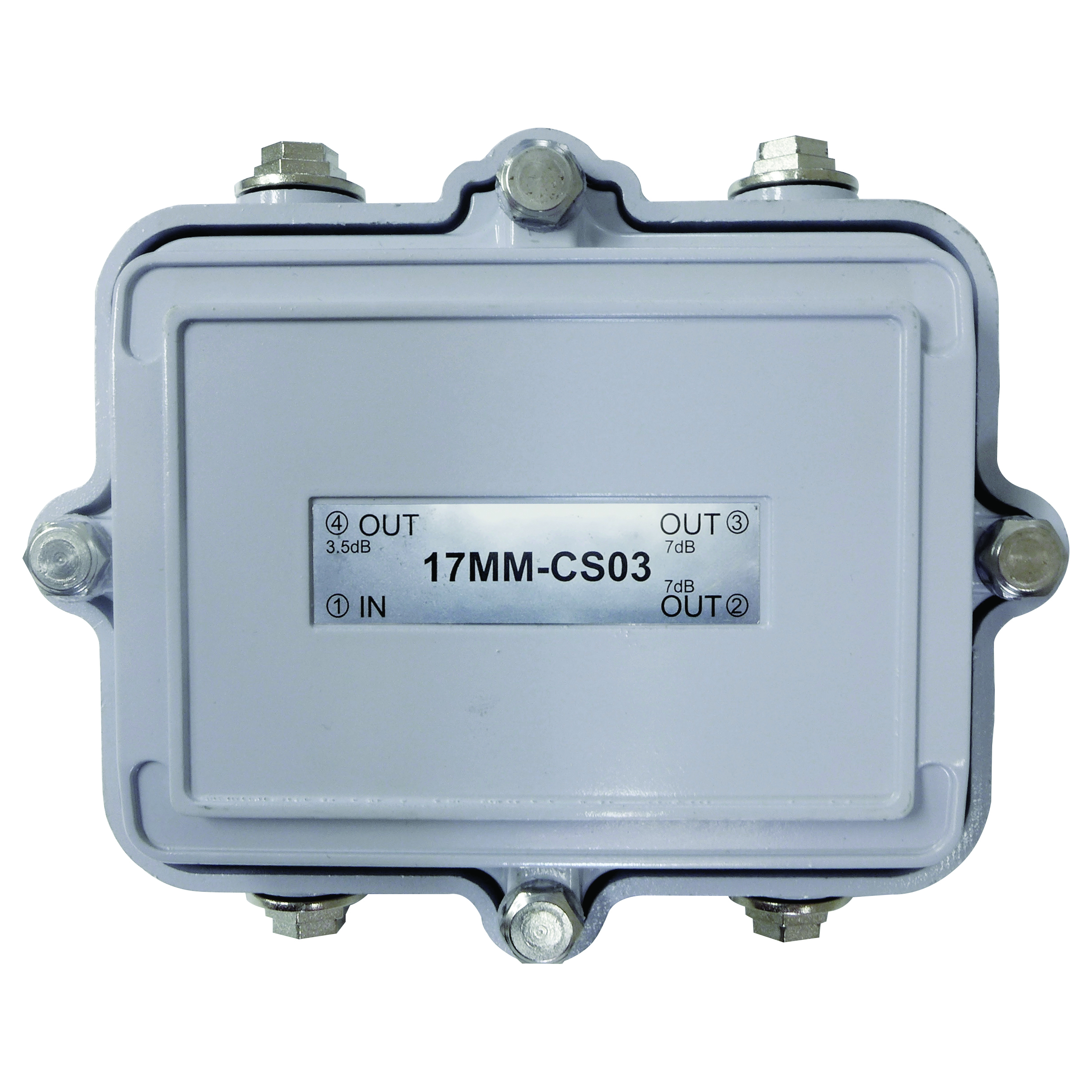 MATCHMASTER SPLITTER CATV 1Ghz 3 WAY : 17MM-CS03