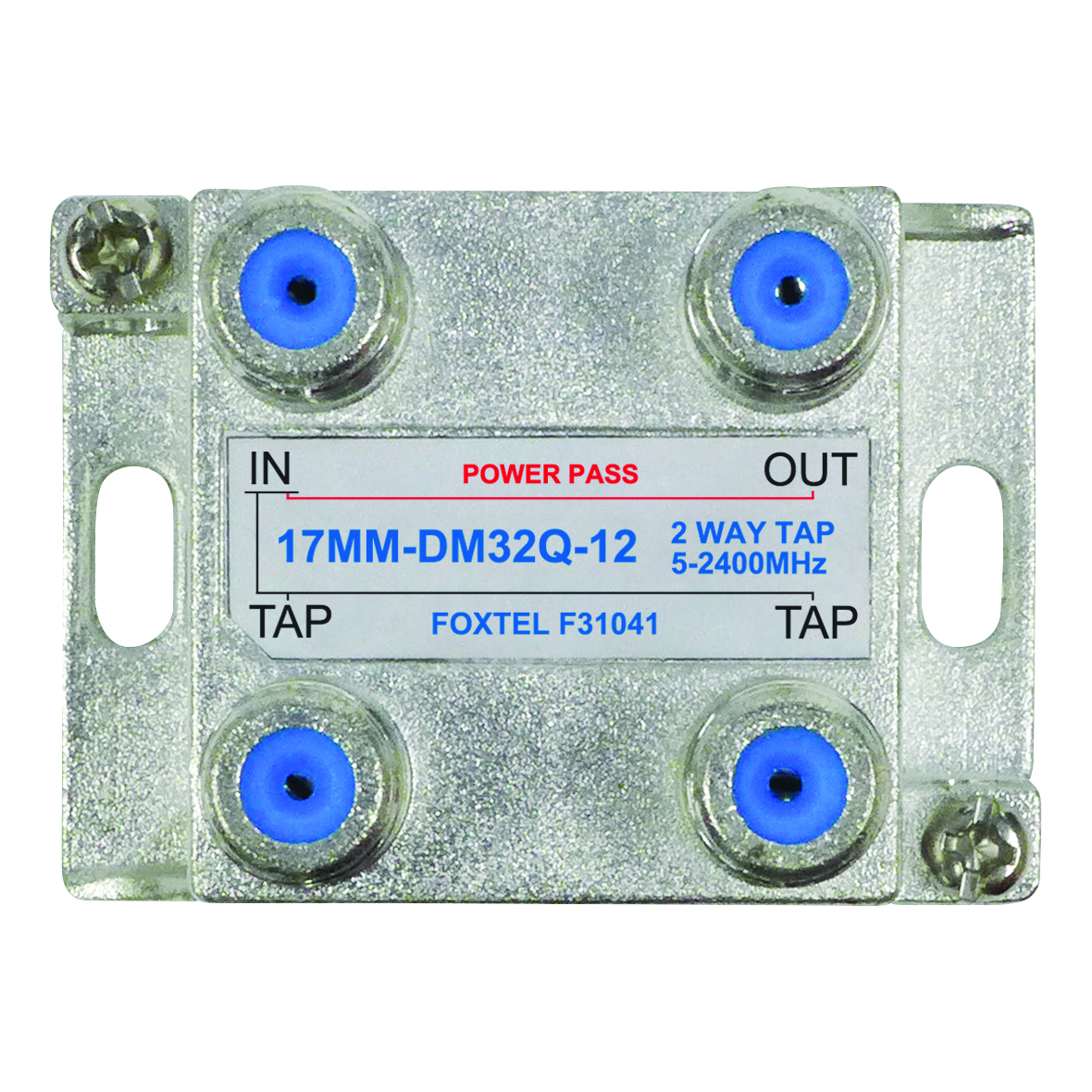 MATCHMASTER 2 WAY 12DB HIGH ISOLATION TAP FOR MATV, TDT AND SAT : 17MM-DM32Q-12