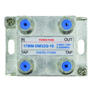 MATCHMASTER 2 WAY 16DB HIGH ISOLATION TAP FOR MATV, TDT AND SAT : 17MM-DM32Q-16