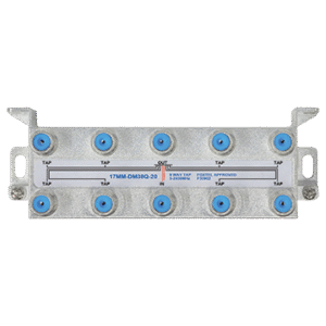 MATCHMASTER 8 WAY 20DB HIGH ISOLATION TAP FOR TDT & SAT : 17MM-DM38Q-20
