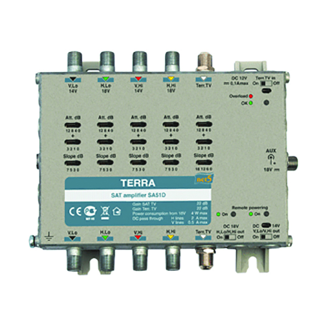 MATCHMASTER MULTICHANNEL LINE AMP REMOTE PWR TERRA : 21MM-SA51D