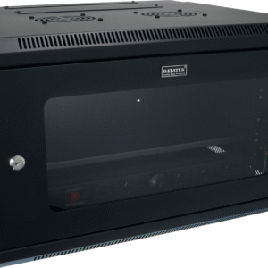 Datatek 6U 600mm Swing Frame Wall Mount Data Cabinet - SFPS Series 24B6RWS66FPS