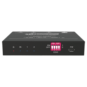 MATCHMASTER HDMI SPLITTER 2 WAY 4K@60HZ : 34MM-HDS2