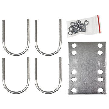 MATCHMASTER BASE STATION ANTENNA MOUNT UNIVERSAL S/S : 56MM-BSAM2