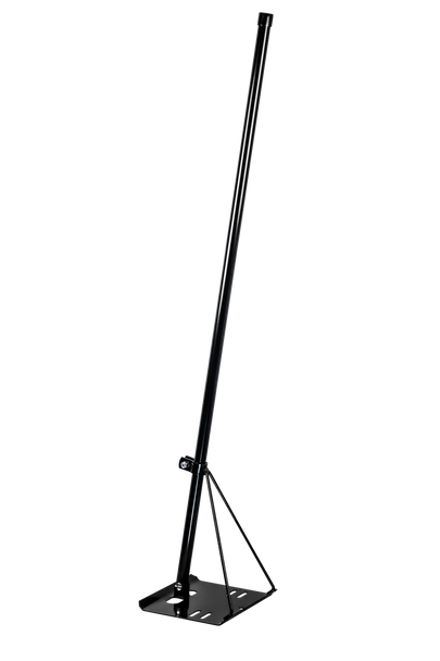Hills Antenna BC2844BK Tin Roof Tripod Mount and Mast - Black BC2844BK