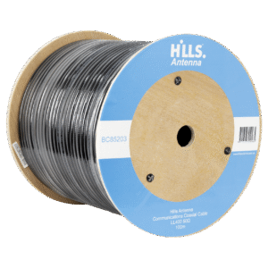 Hills Antenna High Quality 50 Ohm LL400 Low Loss Coaxial Cable - 100M Roll BC85203