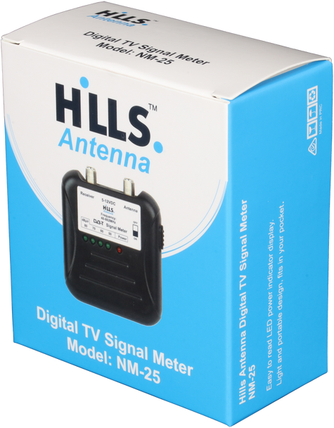 Hills Antenna NM-25 Digital TV Signal Meter BC85220