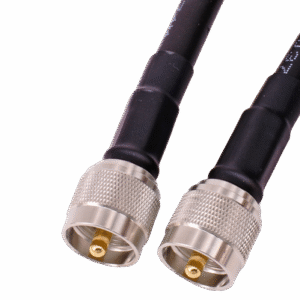Hills Antenna UHF Male to UHF Male Patch Lead in LL400 - 25M BC85377