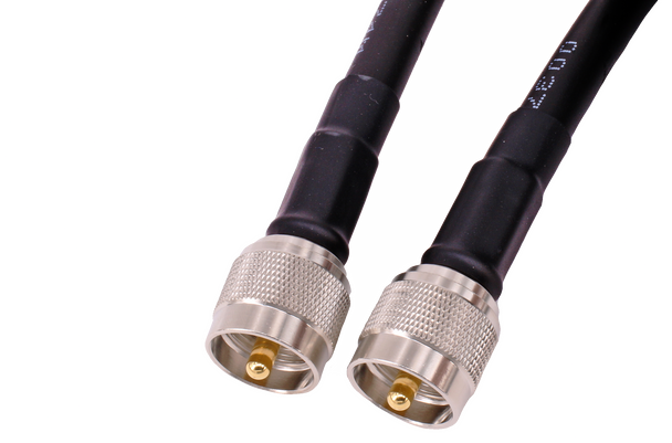 Hills Antenna UHF Male to UHF Male Patch Lead in LL400 - 25M BC85377
