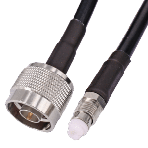 Hills Antenna FME Female to N Male Patch Lead in LL240 - 10M BC85386