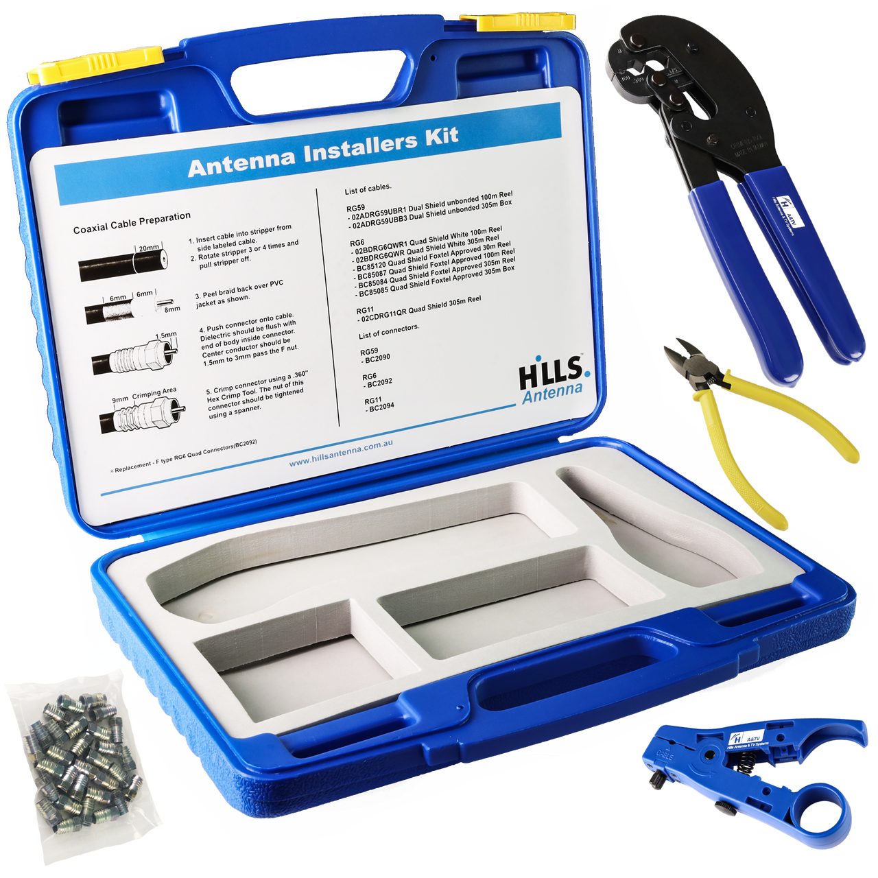 Hills Antenna BC88181 Antenna Installers Kit BC88181