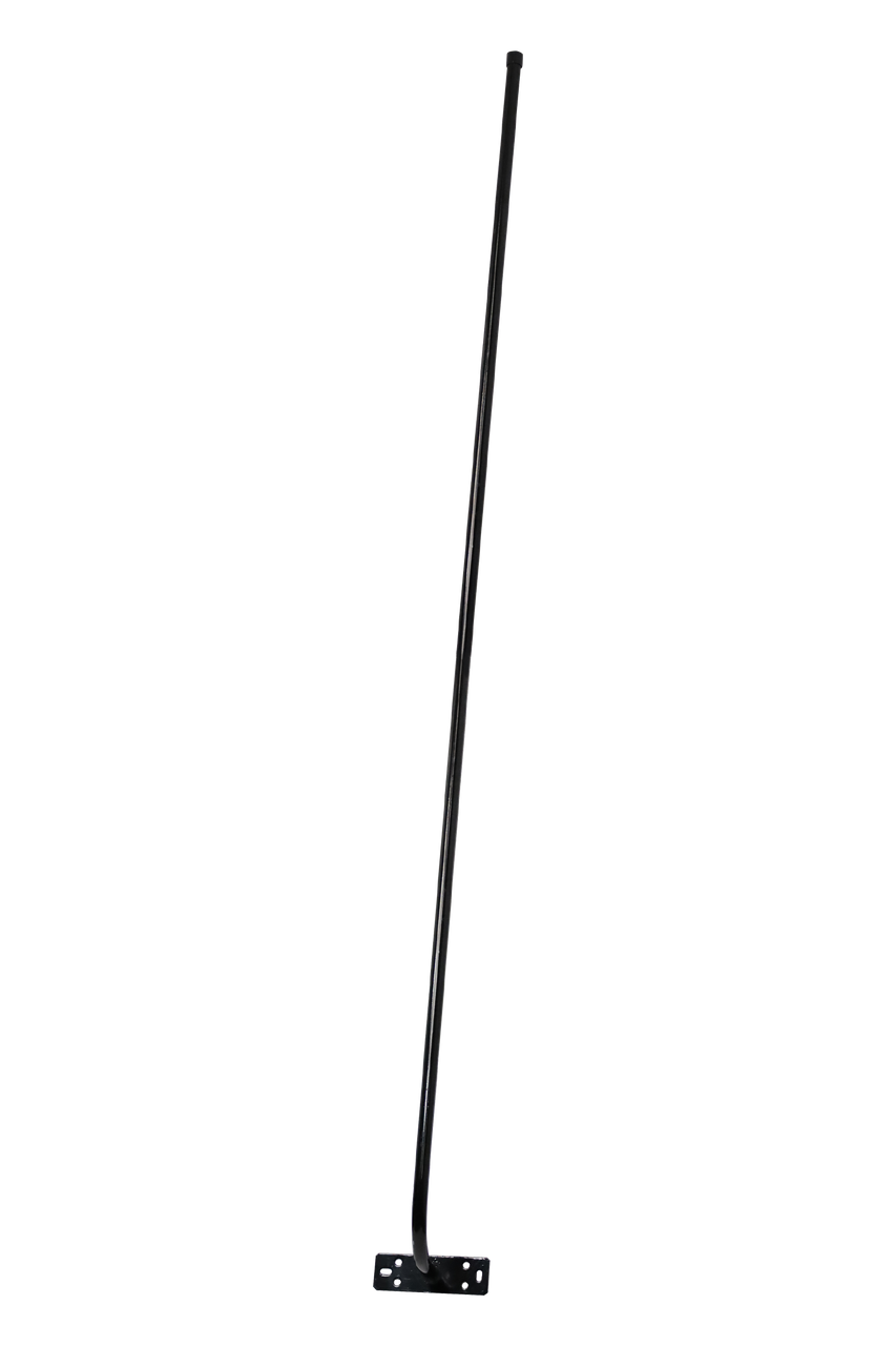 Hills Antenna FB602406B 1.4M Curved Fascia Bracket (Hockey Stick) - Black FB602406B
