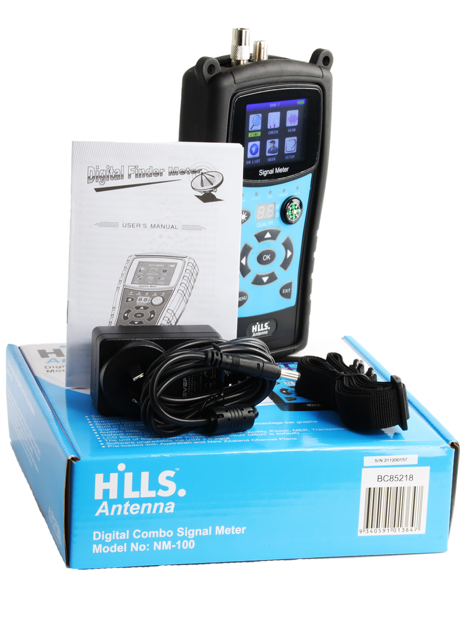Hills Antenna NM-100 Digital Combo Signal Meter BC85218