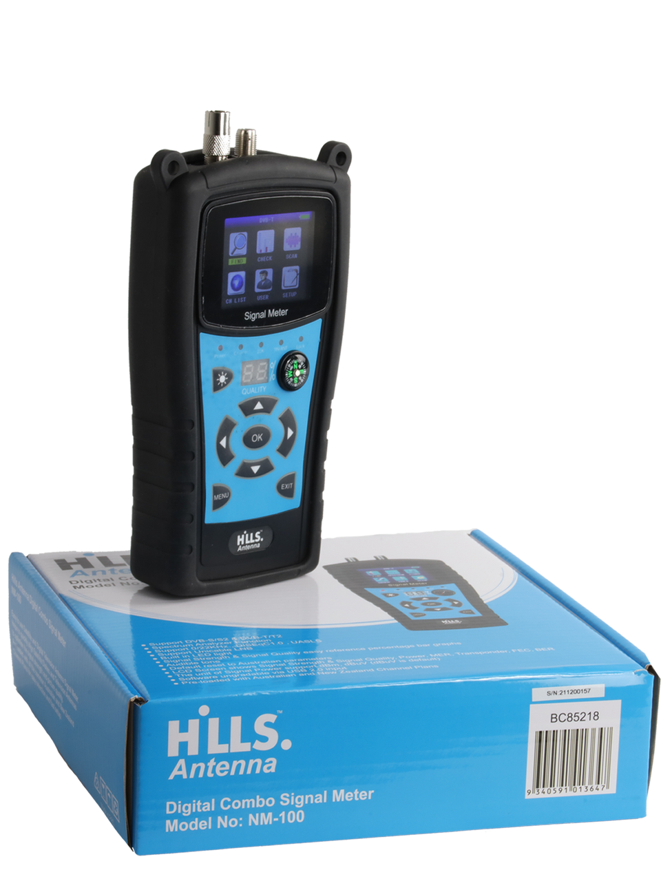 Hills Antenna NM-100 Digital Combo Signal Meter BC85218