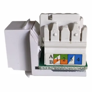 Transco rj45 socket & clip for cate 6 RJ45SKTC6
