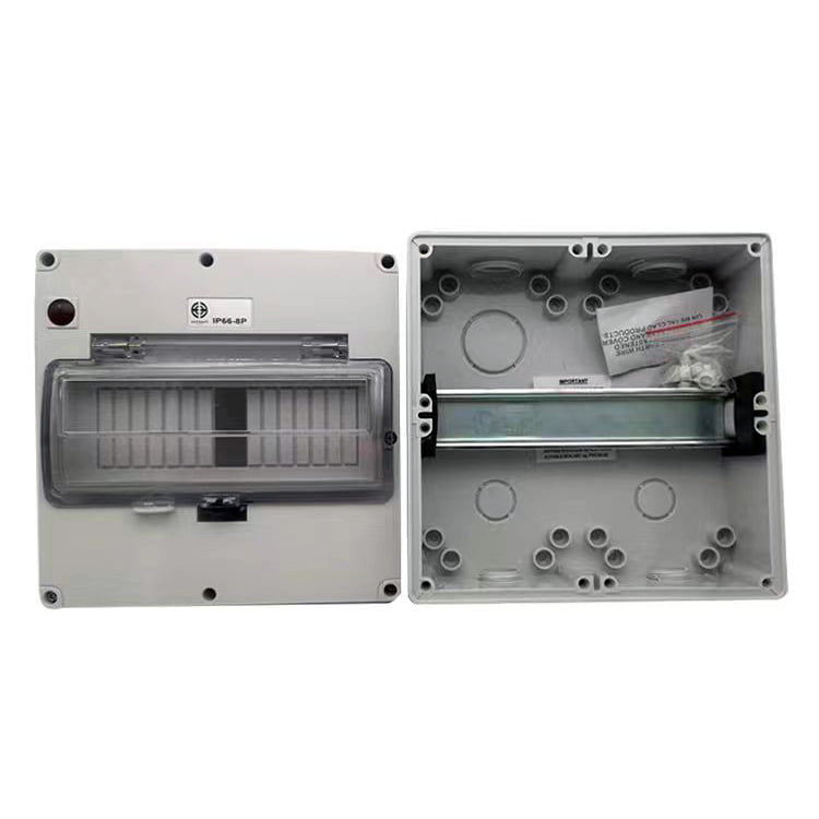 Transco Switch board 8 pole weatherproof ip66 with neon indicator SB08IP