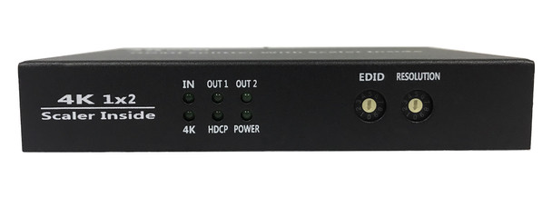 ProquipDigital 1 in 2 Out HDMI Splitter with Upscaling to 4K @ 60Hz 17HSCSP12