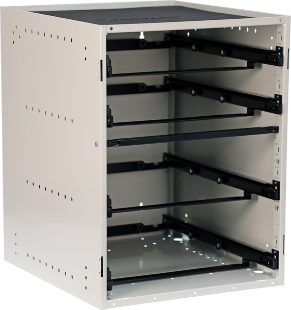 StorageTek Cabinet holds 2 Large + 2 Small Cases 33SCS2L2S
