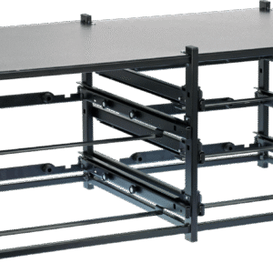 StorageTek Dual Frame assembled for 2 Large + 3 Small Cases 33SFD2L3S
