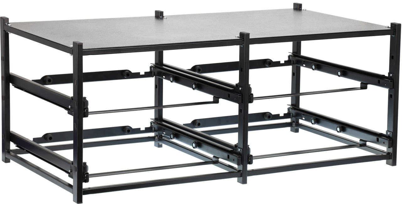 StorageTek Dual Frame assembled for 4 STL Large Cases 33SFD4L