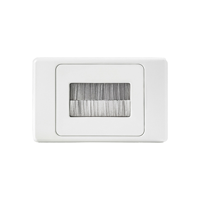 AVOL Brush Wall Plate | White ESW190