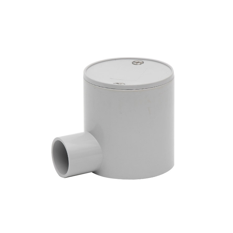 AVOL 20mm Grey 1-way Deep Junction Box CNA160