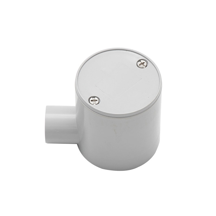 AVOL 20mm Grey 1-way Deep Junction Box CNA160