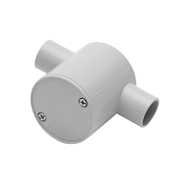 AVOL 20mm Grey 2-way Deep Junction Box CNA161
