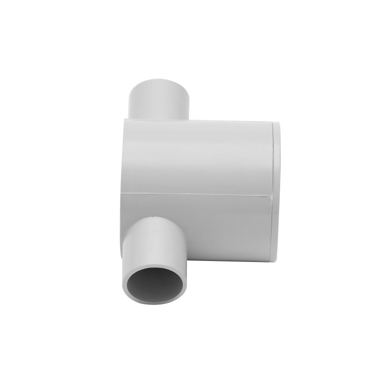 AVOL 20mm Grey 2-way Deep Junction Box CNA161