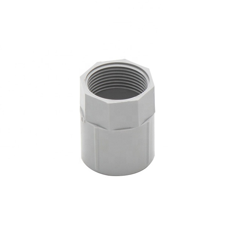 AVOL 20mm Grey Plain to Screwed Coupling CNA310