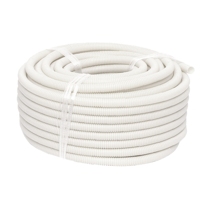 AVOL 20mm White Medium Duty Corrugated Conduit (50m) CCN120