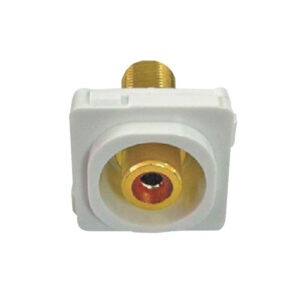 AVOL RCA Mechanism Recessed Red ID ELM100