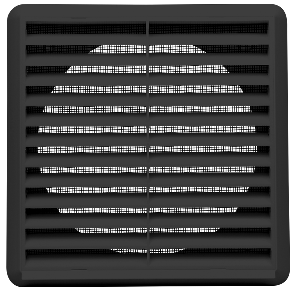 Fantech EPFL/PFL External Fixed Louvre Grille EPFL100BK