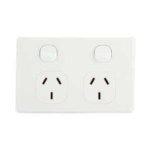 AVOL Double Power Point - White ESW150