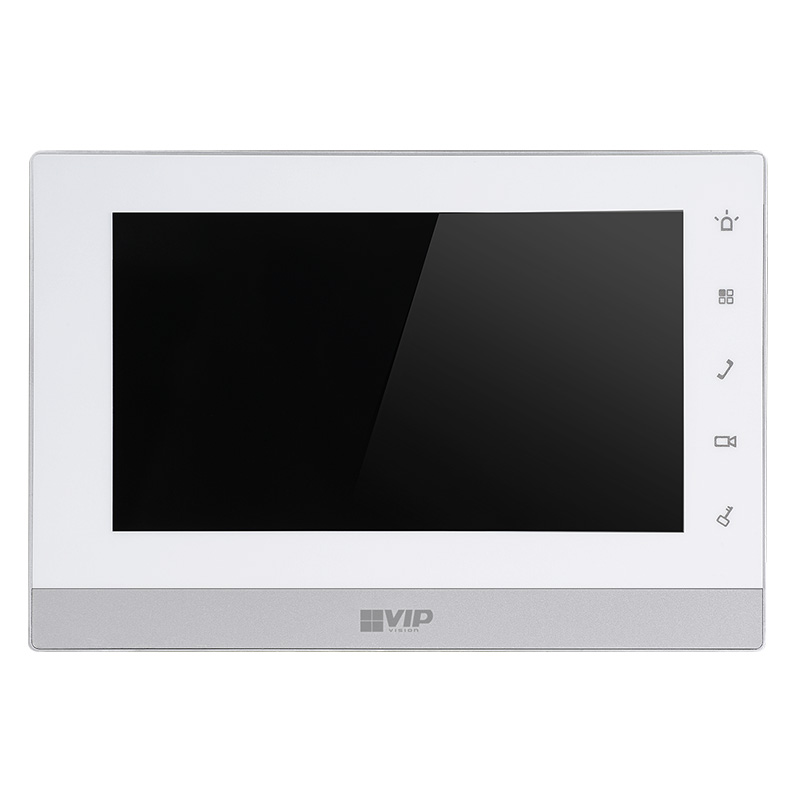 VIP Vision Apartment Series IP Intercom Monitor (White) INTIPMON