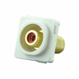 Connected Switchgear RCA Mechanism Recessed Red ID - White CS-MRCARR